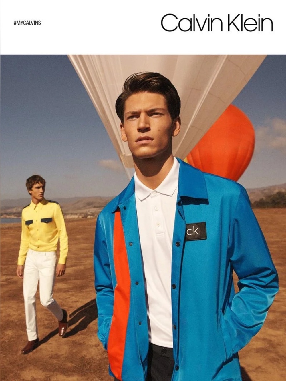 Calvin Klein Men Coach Jacket Windbreaker Size XS